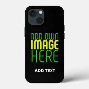 Case-Mate iPhone CASE MODÈLE DE TEXTE D'IMAGE NOIRE SIMPLE ET MODERNE