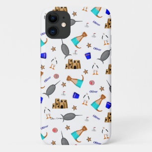 Case-Mate iPhone Case Modèle de vacances d'été à la plage d'Oliver la lo