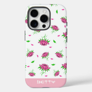 Coques iPhone 16 Pro Modèle floral
