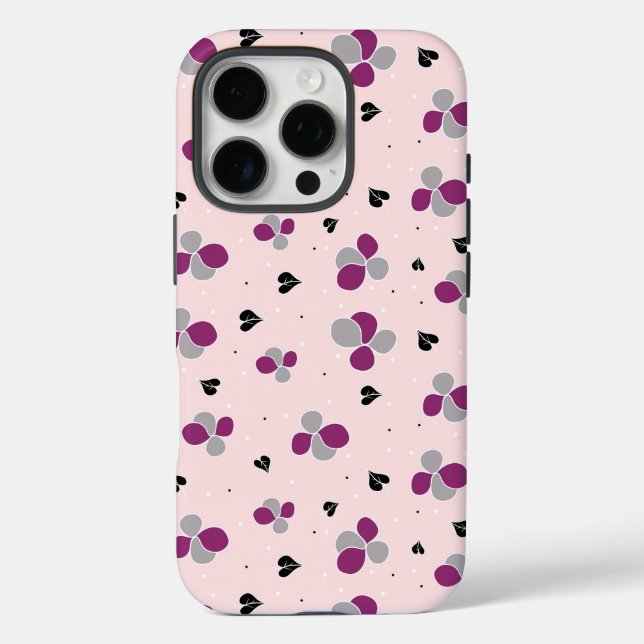 Coques Case-Mate iPhone Modèle floral (Verso)