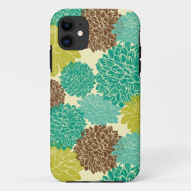Coques Case-Mate iPhone Modèle floral (Dos)