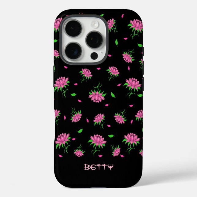 Coques Case-Mate iPhone Modèle floral (Verso)