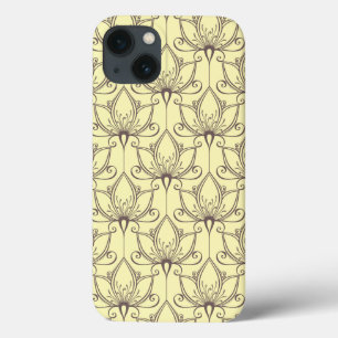 Etui iPhone Case-Mate Modèle floral de crème