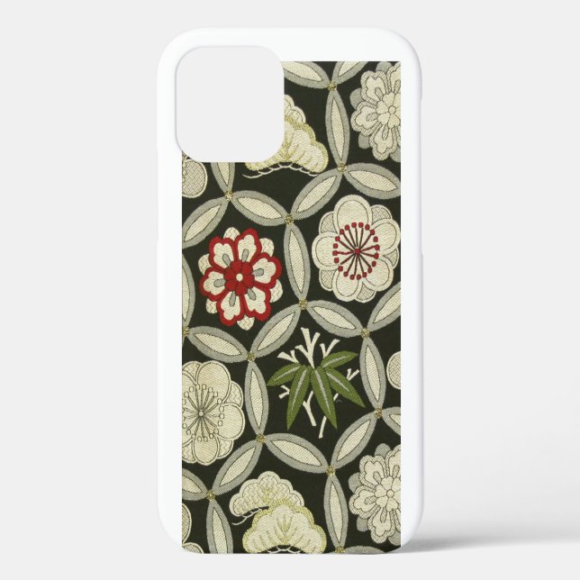 Coques Case-Mate iPhone Modèle floral, design japonais (Verso)