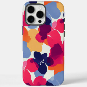 Coques iPhone 16 Pro Max Modèle floral moderne Bold