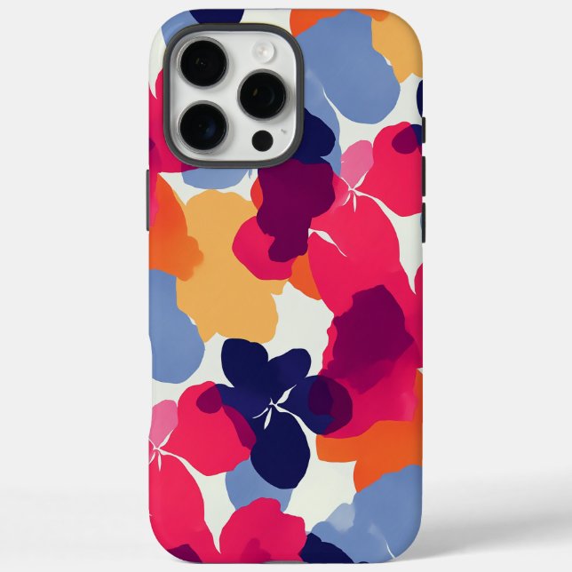 Coques Case-Mate iPhone Modèle floral moderne Bold (Verso)