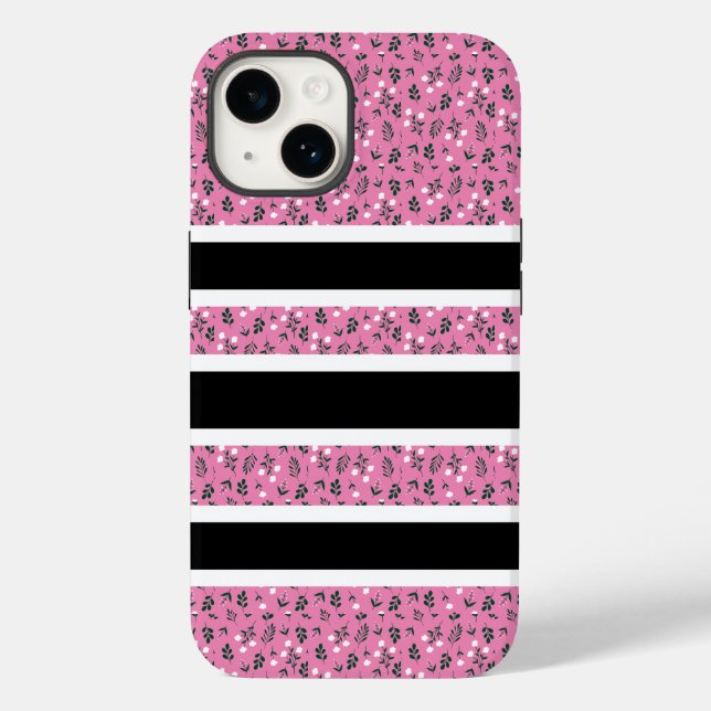 Coques Case-Mate iPhone Modèle floral rustique élégant (Verso)