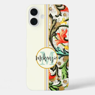 Coques iPhone 16 Plus Modèle Floral vintage