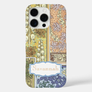 Coques iPhone 16 Pro Modèle floral vintage Bell