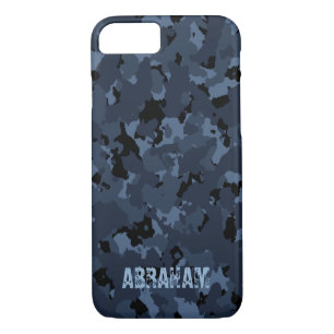 Coque iPhone 7 Modèle nommé de Camo de nuit