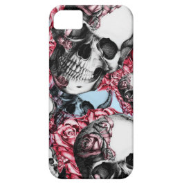 Etui iPhone Case-Mate Modèle rose multi americana de crâne