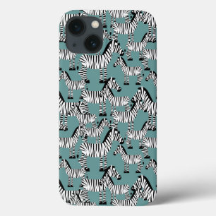iPhone 13 Case Modèle Zebra