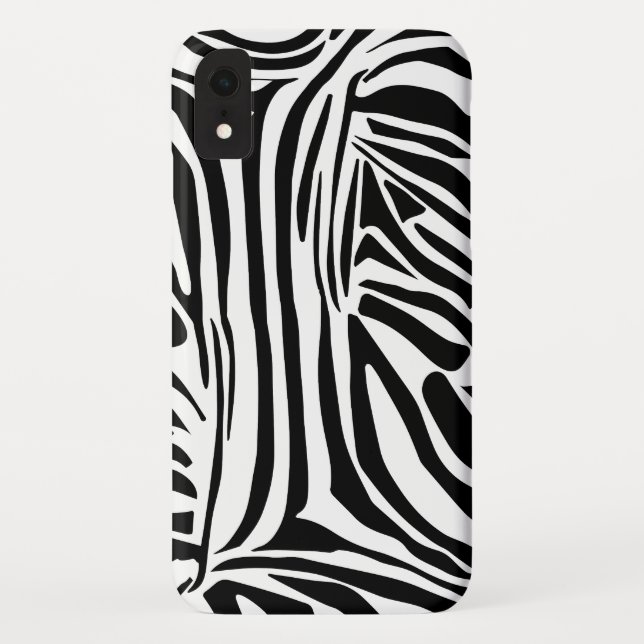 Coques Case-Mate iPhone Modèle Zèbre (Dos)