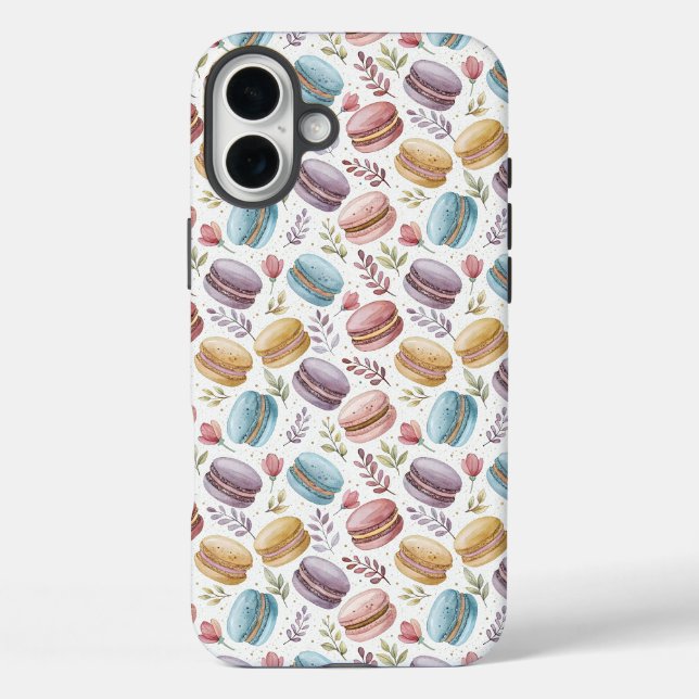 Coques Case-Mate iPhone Modern Fun Sweet Macaroons (Verso)