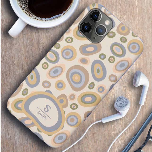 Coques Case-Mate iPhone Modern Monogram Phone Case – Abstract Design (Modern Monogram Cellphone Case for iPhone)