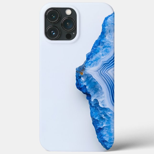 Coques Case-Mate iPhone Modern Stone Dusty Blue Marble (Verso)