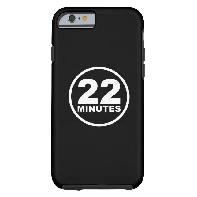 Coques Case-Mate iPhone Moderne - 22 minutes (Dos)