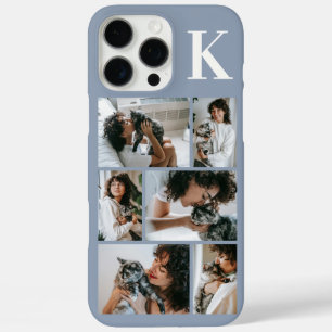 Coques iPhone 16 Pro Max Moderne 6 Photo Dusty Blue