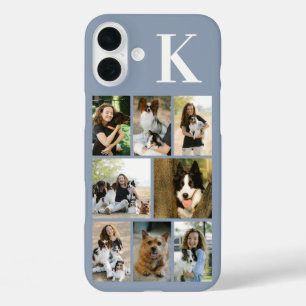 Coques iPhone 16 Plus Moderne 8 Photo Dusty Blue