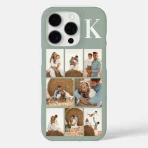 Coques iPhone 16 Pro Moderne 8 Photo Vert Sauge