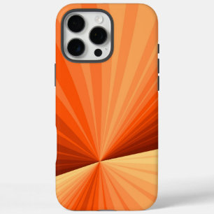 Coques iPhone 16 Pro Max Moderne Abstrait Orange Rouge Vanille Graphique Fr
