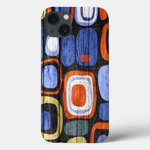 Case-Mate iPhone Case Moderne Abstrait Pastel Wood Look Coque-Mate iPhon