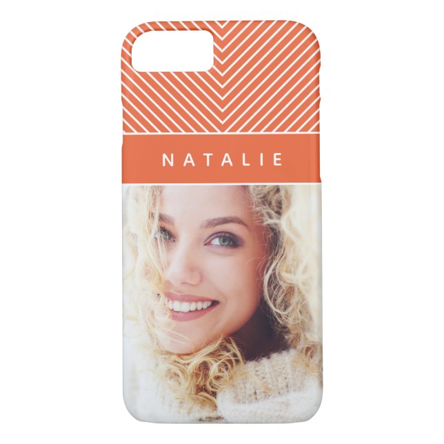 Coques Case-Mate iPhone Moderne, audacieuse, bande géométrique graphique p (Dos)