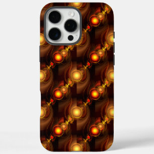 Coques iPhone 16 Pro Max Moderne Bohème Élégant Motif Artistique Abstrait D