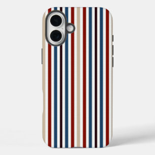 Coques iPhone 16 Plus Moderne Chic Rayé