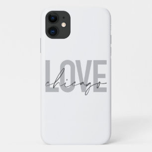 Case-Mate iPhone Case Moderne, cool, simple, minimal, design Love Chicag