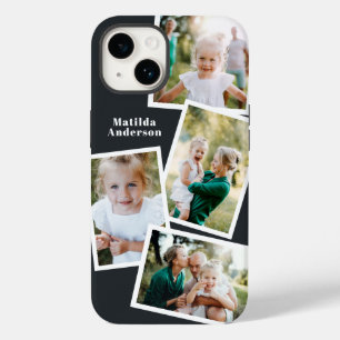 Coque Pour iPhone 14 Moderne design multi photo famille électronique