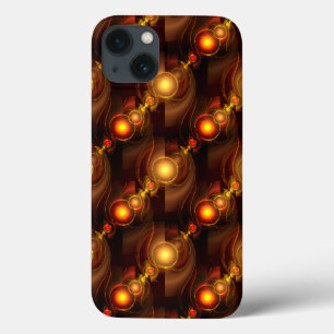 Case-Mate iPhone Case Moderne Élégant Bohème Doré Motif d'Art Abstrait #
