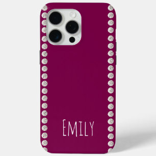 Coque iPhone 15 Pro Max Moderne élégant mignon simple brillant