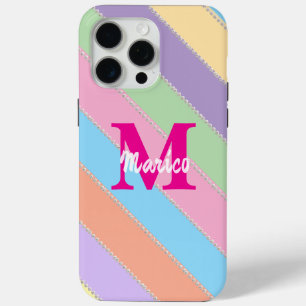 Coque iPhone 15 Pro Max Moderne élégant mignon simple brillant
