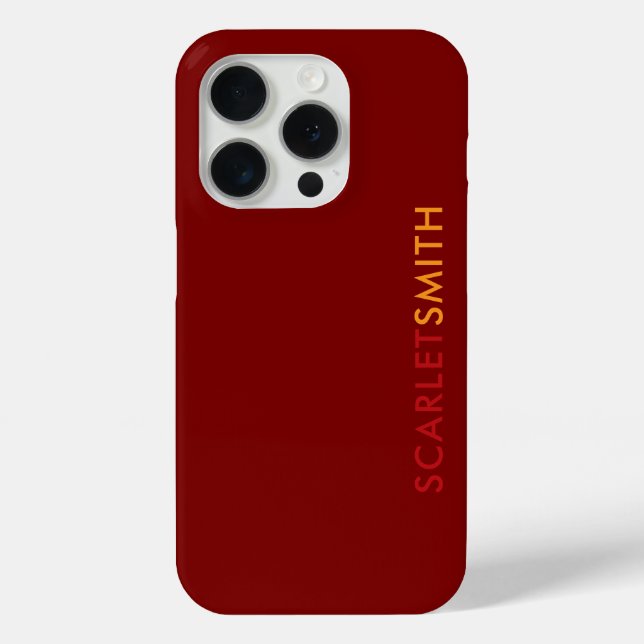 Coques Case-Mate iPhone Moderne élégant minimaliste simple (Verso)