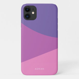 Case-Mate iPhone Case Moderne et dynamique lavande violette et rose