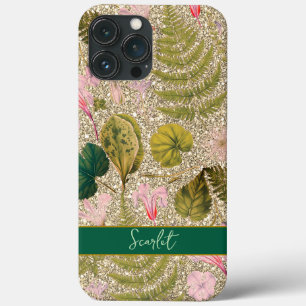 Case-Mate iPhone Case Moderne et élégant feuilles de printemps vert et f