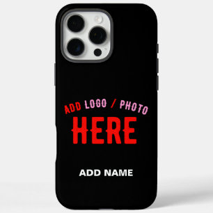 COQUES iPhone 16 PRO MAX MODERNE ET MODERNE PERSONNALISABLE NOIR VÉRIFIÉ