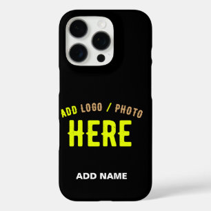 COQUES iPhone 16 PRO MODERNE ET MODERNE PERSONNALISABLE NOIR VÉRIFIÉ