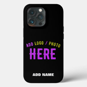 Case-Mate iPhone CASE MODERNE ET MODERNE PERSONNALISABLE NOIR VÉRIFIÉ