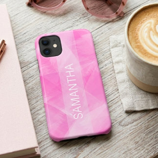 Case-Mate iPhone Case Moderne Féminin Rose Aquarelle Élégant