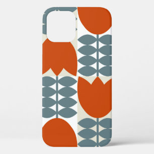 Case-Mate iPhone Case Moderne géométrique abstraite avec fleurs stylisée