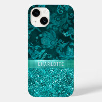 Moderne Motif Fleuris Pailleté Personnalisé Fémini