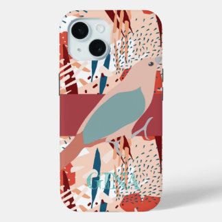 Coque Pour iPhone 15 Moderne Personnalisé Féminin Mignon