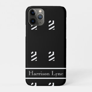 Case-Mate iPhone Case Moderne Personnalisé style noir et blanc