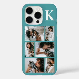 Coques iPhone 16 Pro Moderne Photo Turquoise 6 Animaux de Compagnie
