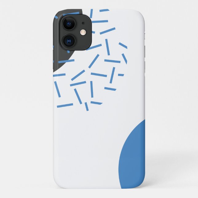Coques Case-Mate iPhone Moderne, simple, cool, abstrait, motif graphique (Dos)