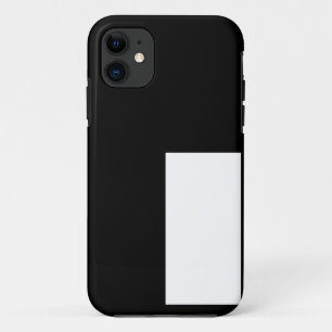Case-Mate iPhone Case moitié blanc noir moitié noir moitié noir blanc