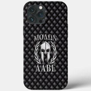 Case-Mate iPhone Case Molon Labe Laurels au casque spartiate
