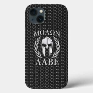 Case-Mate iPhone Case Molon Labe Laurels au casque spartiate